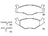 剎車片 Brake Pad Set:191 698 151 B