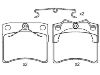 тормозная кладка Brake Pad Set:701 698 151 F