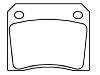 剎車片 Brake Pad Set:GBP90141