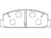 Plaquettes de frein Brake Pad Set:FB06-49-280