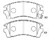 剎車片 Brake Pad Set:41060-58Y85