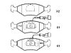 剎車(chē)片 Brake Pad Set:9 947 917