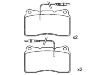 剎車片 Brake Pad Set:9 404 252 548