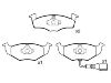 Plaquettes de frein Brake Pad Set:6Q0 698 151 B