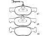 剎車片 Brake Pad Set:7 736 219 9