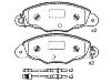 Plaquettes de frein Brake Pad Set:4251.45