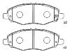 剎車片 Brake Pad Set:04465-0K100